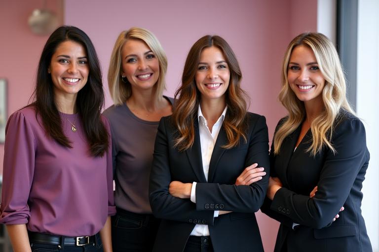 Das professionelle und freundliche Team des EdelGlanz Studio in Wien